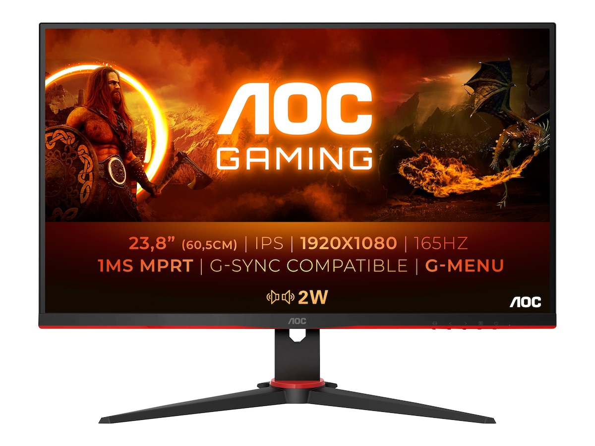 AOC 24 gamingskjerm 24G2SPUBK